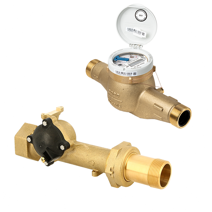 Клапаны управления Проматик могут работать со счетчиками воды любого другого производителя.